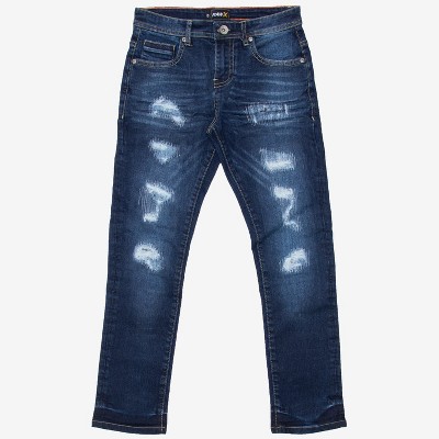 RAW X Boy's Heavy Distressed Jeans
