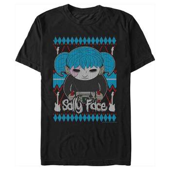 Men's Sally Face Sweater Print T-Shirt
