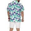 LA LEELA Mens Hawaiian Shirts Short Sleeve Button Down Shirt Men's Party Shirts Casual Holiday Summer Tropical Island Shirts Funny - 3 of 4