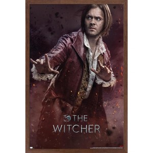 Trends International Netflix The Witcher: Season 3 - Jaskier One Sheet Framed Wall Poster Prints - 1 of 4