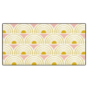 Heather Dutton Aurora Blush Desk Mat - Deny Designs - 1 of 4