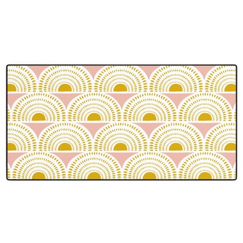 Heather Dutton Aurora Blush Desk Mat - Deny Designs - image 1 of 4