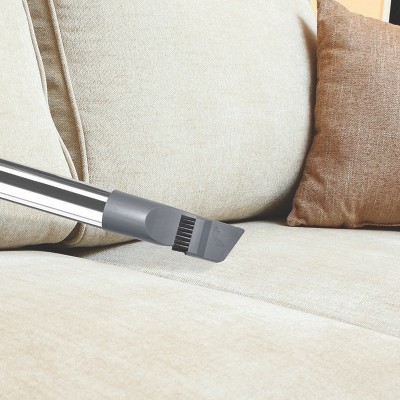 Koblenz Orange and Gray Bagless Canister Vacuum Cleaner