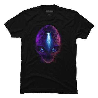 Men's Design By Humans Abduction By alnavasord T-Shirt