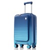 4-Piece Hardshell Luggage Set with Expandable Travel Bag (20"/24"/28"),Lightweight Suitcase with USB Port,20" 24" Front Opening  Suitcase–Cuddlewood - 2 of 4