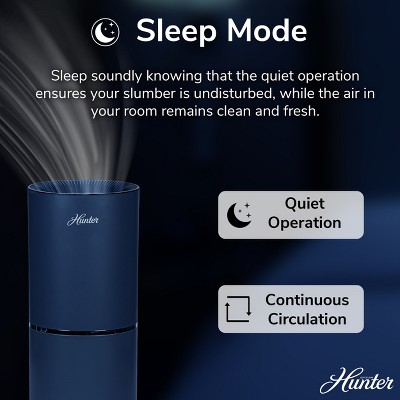 Sage Tall Tower HEPA Air Purifier with EcoSilver Filter