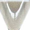 Modern Glass and Metal Hourglass with Decorative Frame for Living Room, Office, and Shelves Display - 4 of 4