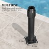 Pellebant Patio Umbrella Base Stand for 1.3''-1.9'' Diameter Pole, Heavy Duty Outdoor Market Umbrella Holder - 2 of 4