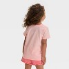 Toddler Girls' Short Sleeve Horse Graphic T-Shirt - Cat & Jack™ Pink - image 3 of 4