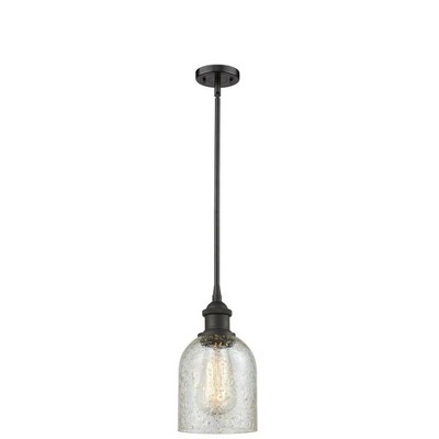 Caledonia - 1 Light Mini Pendant In Industrial Style-10 Inches Tall and 5 Inches Wide