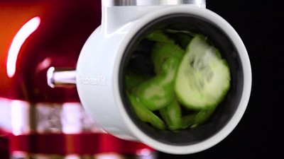 Attacco Trituratore Per Preparazione Fresca KitchenAid KSMVSA &ndash; Colore Bianco