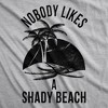 Mens Shady Beach Funny Cool Tees Sleeveless Gym Workout Novelty Fitness Tanktop - Crazy Dog Men's Tank Top - 2 of 4
