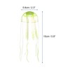 Unique Bargains w/ Suction Cup Aquarium Jellyfish Glow Decoration 2.3"x5.9" - 4 of 4