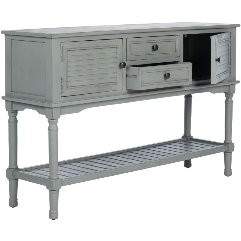 Tate 2 Drawer 2 Door Console Table  - Safavieh, 4 of 10