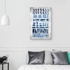 24" x 36" New Geometric Abstract by Nikki Chu Canvas Art Print - Masterpiece Art Gallery: Modern Unframed Vertical Canvas - 2 of 4