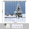 LunaLulinlk Christmas Shower Curtain - 2 of 4