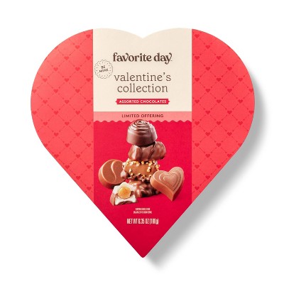 European Chocolate Gift Box Heart Shaped - Favorite Day&#8482; - 6.35oz/11ct