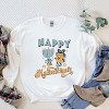 Simply Sage Market Women's Graphic Sweatshirt Happy Hanukkah Distressed - 3 of 4