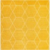 Unique Loom Trellis Frieze Geometric Trellis Indoor Woven Area Rug - 2 of 4