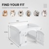 Musment Dog Playpen Safe & Secure Indoor/Outdoor Pet Fence | Folding & Portable | Ideal for Small to Medium Dogs | Easy to Clean - 2 of 4