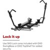Yakima EXO SwingBase 2 Inch Hitch Base Rack Storage System Bundled with EXO DoubleUp 2 Bike Capacity for EXO SwingBase or EXO TopShelf, Black - 4 of 4