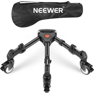 NEEWER Photography Tripod Dolly, Heavy Duty 50lbs Capacity Tripod Wheels with 3" Rubber Wheels for DSLR Cameras Camcorder Photo Video Lighting - 1 of 4