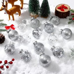 COZONY 30 Pcs Christmas Ball Ornaments Set, 2.36" Shatterproof Xmas Tree Baubles for Holiday, Wedding & Birthday Party Decorations - 1 of 4