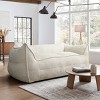 Clearance Sales Boucle Bean Bag Sofa,Upholstered Double Bean Bag Chair,Bean Bag Couch For Adults and Kids-Tanpinhause - 4 of 4