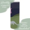 Elanze Designs Mommysaurus Moss Dinosaur 20 ounce Stainless Steel Travel Tumbler - 3 of 4