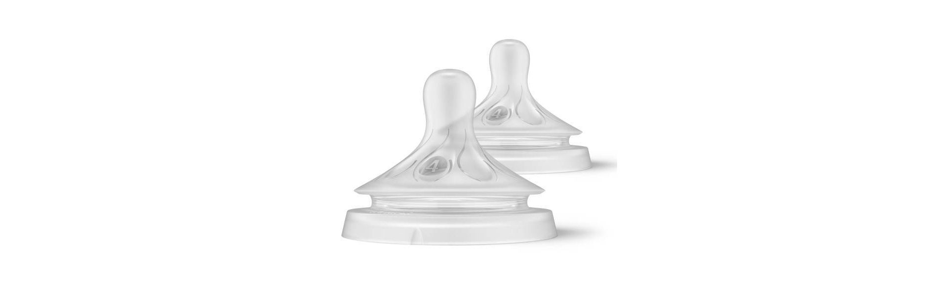 Philips Avent Natural Response Nipples - Fast Flow - Flow 4 - 2pk