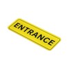 Unique Bargains Acrylic Self-Adhesive Smooth Home Business ENTRANCE Sign - 3 of 4