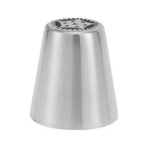 Unique Bargains Piping Tip 304 Stainless Steel Silver Tone 0.98"x1.46"x1.65" 1 Pcs - 1 of 3