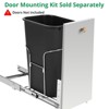 Garbage Waste Recyling Bin with Full Extension Slides, Space-Saving Design - 4 of 4