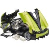 Pagani Huayra Roadster Verde Firenze Green Metallic and Carbon with Luggage Set 1/18 Model Car by Autoart - 2 of 4