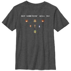Boy's Nintendo Legend of Zelda Merchant Buy Something T-Shirt - 1 of 4