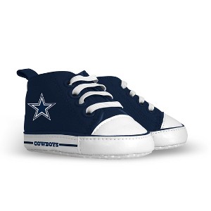BabyFanatic Pre-Walkers High-Top Unisex Baby Shoes -  NFL Dallas Cowboys - 1 of 4