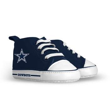 Baby Fanatic Pre-Walkers High-Top Unisex Baby Shoes -  NFL Dallas Cowboys