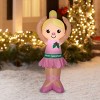 Gemmy Christmas Airblown Inflatable Ballerina , 4 ft Tall, Multicolored - 2 of 3