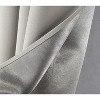RT Designer Collection Anchorage Blackout Grommet Luxurious Modern Design Curtain Panel 54" x 95" Silver - 3 of 4