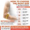 DR. BRACE®  Elbow Brace Support, Breathable Elbow Compression Sleeve with Gel Pad for Golfer's, Tennis Elbow & Pain Relief - 4 of 4