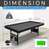 SereneLife SLPLTB76BL 76" Portable and Foldable Pool Table with Accessory Kit - 3 of 4