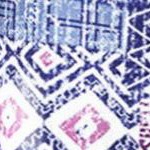 navy geo patchwork