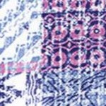 navy geo patchwork