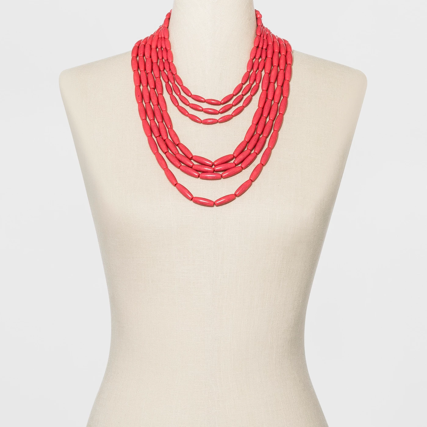 SUGARFIX by BaubleBar Monochrome Beaded Statement Necklace - image 2 of 3