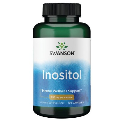 Swanson Inositol 650 mg 100 Caps.