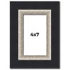 PosterPalooza | Photo Size Embellished Black Picture Frame - UV Acrylic, Foam Board Backing, Hanging Hardware - 2 of 4