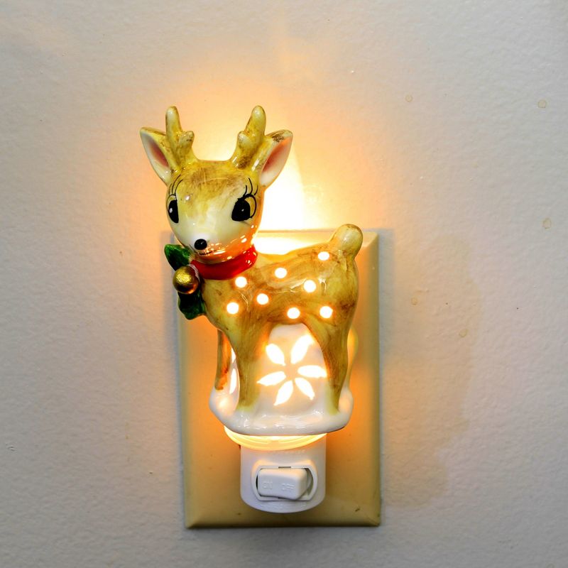 6.0 Inch Deer Night Light Electric Plug-In Novelty Nightlights, 3 of 4