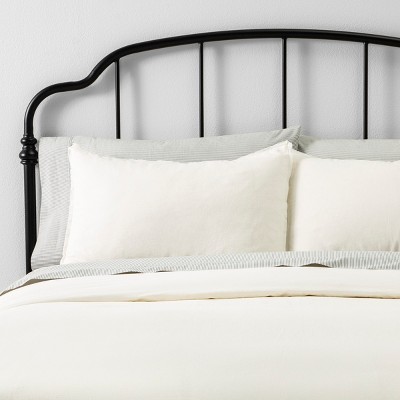 linen bed sheets target