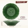 Unique Bargains Ceramic Decorative Lotus Pattern Mini Candy Serving Platter 4.25" - 2 of 4