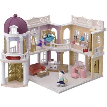 Calico Critters Town Series Grand Department Store Gift Set, Fashion Dollhouse Playset with Figure, Shops and Accessories